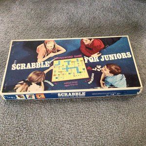 Scrabble for Juniors Vintage 1968